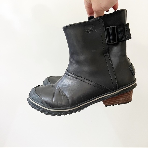 Sorel Slimboot Pull-On Weather Boots - Picture 2 of 11